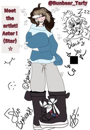 🌟✨Extra art added either sketch's or lineart. More information about his character!!