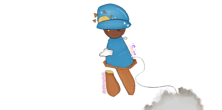 Art exchange of a character from Th!!