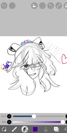 Bonus art of an adoptable WIP!! , arte extra de un adoptable, WIPP YEeeEes ✨