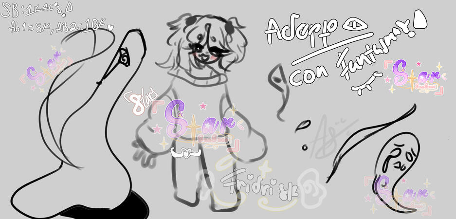 Tell me if you need me or are you looking for a character? I can make you one or a reference to it!! , si buscas una referencia o un pj nuevo puedo hacer uno ^^ 💗✨📍